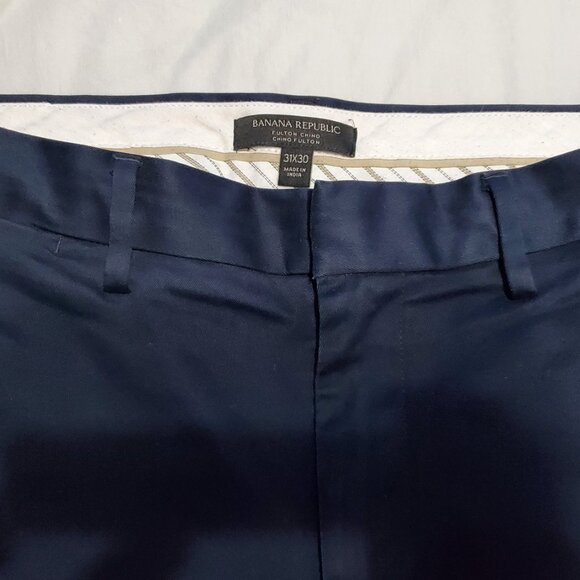 Banana Republic skinny navy chino pants, 31x30 - Picture 2 of 7
